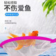 Fish tank, children's fishing net cleaning and testing equipment, small fish copy net, children's fishing net, dragonfly butterfly net, pocket copy net, fishing net - medium size - 1 pack No Specifications