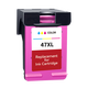 Jingcheng 47xl schwarze Tintenpatronen sind für HP HP Deskjet Ink Vorteil Ultra 4825 4826 4877 4828 4829 4925 Druckertintenpatronen -Tinte 47 Tintenpatrone geeignet