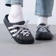 Adidas official ship store casual shoes men's shoes summer new sports shoes outdoor breathable hole shoes beach slippers JH9848 black 39