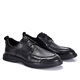 Goldlion leather shoes for men 2025 new style cowhide breathable and comfortable business casual shoes soft sole lace-up British men's shoes black 40