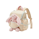 David Bella (Dave/Bella) Kindertasche 2025 Neue Jungen und Mädchen Rucksack-Rucksack-Rucksack-Schulbag Anti-Lost Traction Seil Littliche Kaninchen [Spot] Länge 245* Breite 90* Höhe 255mm