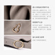 Decoración de banpo (Bampo) BACHE Flower Ray Bag Cow Wide Bolet Bag New Style Commuter Crossbody Crossbody Single Hears Bag Bagbreaker Gray 970