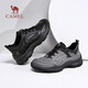 Camel (CAMEL) Comfortable Cowhide Soft Sole Commuting Versatile Light Business Casual Sports Leather Shoes for Men G15A161036 Black 44