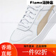 PUMA (PUMA) [Chaussures à semelles épaisses] Chaussures blanches en amélioration de hauteur pour femmes chaussures de dalle rétro Carina Street 3893 White - Blanc - White - Gold - 01 36