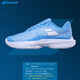 Baibaoli Babolat Tennis Shoes для нового мужского устойчивого к износостойкому устойчивости Baibaoli Professional Training Competition Спортивная обувь Wimbledon Model 3A0S25C686-1097 Белый и синий 39 = 245 мм