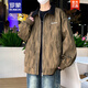 
ROMON jacket men's spring and autumn 2025 new jacket thin tops for teenagers casual workwear K15832 denim blue M