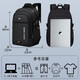 
Huili schoolbag backpack male large capacity junior high school student high school student schoolbag campus simple casual college student computer backpack