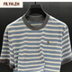 Fr.yh.zhlomy Victor Station européenne Top Luxury Summer Nouveau T-shirt NZN1396 Stripe XL [130-150]