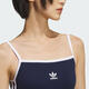 Adidas women's vest LOGO suspender quick-drying vest sleeveless slim vest side drawstring comfortable sports vest KE3887 XL