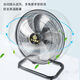 Crown Wuyang shaking head floor fan high wind silent industrial electric fan strong wind household electric fan household 12-inch shaking head 4-speed (personal/desktop)