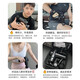 
AUX Mini Fascia Gun Muscle Massager Deep Fascia Massager Small Neck Jaw Massage Gun Electric Shoulder Neck Legs Waist Massage Bar Hammer Holiday Gift [Flagship Model] 13800 RPM + 8 Heads + Handbag