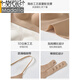 
Modal underwear women's bra big U beautiful back sexy thickened 6cm liquid foundation gathers small breasts 2025 new invisible cover skin foundation (thick 6cm) original original M suitable for 34/75ABC