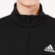 阿迪达斯 （adidas）官方舰店男装夹克 新款运动服跑步健身训练休闲时尚夹克外套 双面针织-立领拉链/店长推荐 M