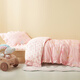 Luolaikids (Luolaikids) Kindergarten drei/vierteilige Pure Cotton Girls Cartoon Bettwäsche Vollte Baumwollbettblatt Quilt Cover 120*150 cm