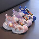 
Nezha new boys luminous sandals non-slip mesh shoes, child pie/T677 blue 26
