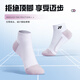 YONEX Yonex chaussettes de badminton hommes et femmes même style yy chaussettes de sport professionnelles chaussettes de sport respirantes antidérapantes chaussettes pour femmes 245085BCR brouillard violet une paire