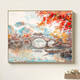Yonghuan Chinois Paysage d'huile numérique Peinture peinture peinte à la main Coloriage Sentiment Acrylique Huile Coloriage Ferm