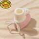G.duck newborn baby shoes, winter shoes, non-falling baby cotton shoes, thickened and velvet warm, soft-soled toddler shoes for 0-12 months, green-Little Frog-1005, inner length 12.0cm