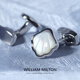 William Milton Seleccionado Madre de Pearl (Lifetime) Gematinks Men's Light Luxury Garf Nail Realización personalizada para plata de por vida