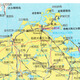 
2024 new German map Chinese version Wall stickers Extra large and huge traffic Decorative painting poster German map Chinese version 13590 (large) Photo paper material (with double-sided delivery