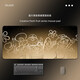 
Sensitive mouse pads with large gradient lines computer desk pads customized office keyboard pads for men and women mouse ZZ-3899 line gradient series tight lock edge anti-slip shading 1000x500mm 2mm