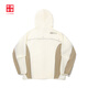 Li ning China li Ning Sport Windbreaker Herren 25 neue Kapuzenkomponenten-kontrastierende Farbfarb- und vielseitige bequeme Freizeitjacke AfDVF51 Velvet Brown/White-1 s