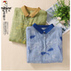 
Woodpecker Tennis Lines Shirt Women's Short Sleeve Summer New Loose Fat M Girl's Belly Covering Shirt Fashionable Cotton and Line Top Blue XL [115-130Jin[Jin equals 0.5 kg]]