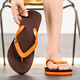 Flip Flip Flip For Men Guangdong Anti-Slip Wear Wear Wear Brand de alta gama Importada 2025 Estilos nuevos para ropa al aire libre y Cool Beach Brown Dark Brown 39