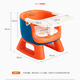 Rikang (rikang) baby dining chair, calling chair, baby learning chair, multi-functional children's dining table RK-X2009-2 Orange