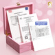 Aozhijia Kinderkosmetikspielzeug Girls 'Make-up Set 3-6 Jahre alt können Wasser Geschenkbox Nagellack Make-up Geburtstagsgeschenk