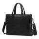 Men's bag Jeep quality briefcase business men's handbag horizontal large capacity shoulder bag fashionable men's shoulder bag jep black spot 15 inches