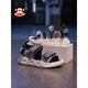 
Big Mouth Monkey (Paul Frank) Children's Shoes Children's Sandals 2025 New Summer Little Boys Shoes Summer Slip Boys Beach Shoes Rice/Avocado 12041 30 Inner Length 18.9/ Suitable for foot Length 18.4