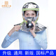 Anti-smoke and gas mask Kai'an fire household self-rescue respirator placement mask fire escape smoke shawl (universal style) silicone version 5 pieces
