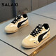 Salaxi [1421 человек похвалил] Мужская обувь Salaixi мужская обувь 2024 Осень и зима Новая универсальная и удобная модная модель с модным белым апельсином (больше материалов и более удобных) 40 (стандартный размер)