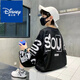 Disney (Disney) Boys Suit 2025 Summer New Internet Celebrity Suit A Complete Set of Children's T-Shirts for Big Boys Two-piece Trendy White Short Sleeve SO Suit #687 150 Suitable for heights around 140