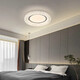 OPP Lighting (OPPLE) Dernières plafonds de chambre à coucher maître moderne moderne et étude de salle artistique 2024 Nouvelle lampe créative 1W 9766-Full Spectrum-Matte White-Diamètre 40cm