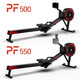 POWERFUN500/550 land rowing professional wind resistance rowing machine dynamometer rowing paddling indoor fitness equipment PF500 black (standard model)