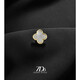 Quamer7do exquise mère shell mini petite broche pour le décolleté des femmes bouton anti-exposée du collier de collier de collier cardigan cardigan accessoires de fixation mère