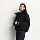 Semir Chen Duling | 90% down jacket women's 25 winter short bud hem protective jacket 109725113007