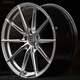 KE German WF-CF03 Internet celebrity spinning wheels are suitable for Mercedes-Benz, BMW, Audi Xingrui and Lynk & Co models, high-gloss silver (all aluminum alloy + spinning process) 19 inches 8.5J
