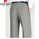 Pierre cardin summer thin formal suit trousers for men middle-aged anti-wrinkle-free business casual suit men's pants 9901 navy blue summer thin style 29 2 feet 2 waist circumference