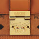 MCMAren Visetos Presbyterian full-print chain Cowhide leather box bag one-shoulder crossbody bag Mini basic package (bag + dust bag)