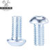 Wusheng 10.9-level semi-circular head hexagonal galvanized screws ISO7380 mushroom head flat round cup screws GB70.2 M16755