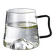 Gaoming (Gaoming) Japanischer Glasbecher Haushalt großer Kapazität Wasserbecher Hochtemperaturbeständiger Sommer Dicked Mountain Viewing Green Tea Tasse kreativer Trinkwasser Tasse 9195 Bergsteiger 450 ml