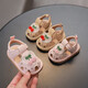 Baby Sandalen Mädchen nicht rutschernde atmungsaktive Prinzessinschuhe weicher Sourentasche-Zoe-Anruf Schuhe für Babys und Kleinkinder Sommer Neue Kleinkindschuhe Rosa Größe 18 Größe 12,5 cm Innenlänge / Empfohlene Fußlänge 12 cm
