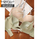 
Modal traceless underwear for women with small breasts gathering and anti-sagging bra without ring bra thin set milk white suit S (65C/70A/70B)