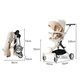 Happy Dino Baby Walking Artefakt Leichte faltbare Zwei-Wege