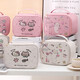 2025 New Cosmetic Bag Women's Portable Outing Storage Bag Large Capacity Cosmetic Bag Makeup Brush Partition Wash Bag Bestie Cat