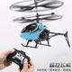 Aircraft d'hélicoptère télécommandé Aircraft Aircraft résistant à la gamme de drones pour enfants 6-9-12e cadeau d'anniversaire Bleu Aircraft télécommandé en bleu