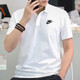 Nike (Nike) T-Shirt Herren 2025 Sommer New Sportswear schnell trocknend atmungsaktives Badminton Kurzärärmelte Tennis-Lappel-Polo-Hemd FN3895-100 m